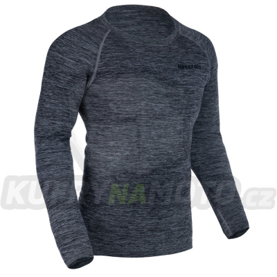 termoprádlo s dlouhým rukávem ADVANCED BASE LAYER, OXFORD ADVANCED (šedé/černé)