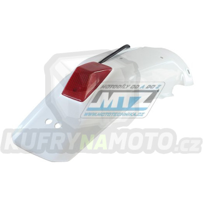 Blatník zadní se světlem Honda XR600R / 88-02 - barva bílá