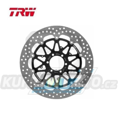 Kotouč brzdový plovoucí TRW MSW288SP-L (320/64,2/6D) - kulatý design - BMW HP4 1000RR / 12-18 + Moto Guzzi Audace