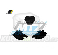 Polepy číslových tabulek (vystřižené) - Yamaha YZF250+YZF450 / 06-09 - barva černá