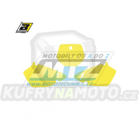 Polepy číslových tabulek (vystřižené) - Yamaha YZ125+YZ250 / 96-99 - barva žlutá