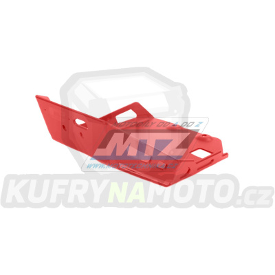 Kryt pod motor hliníkový Dual Sport - KTM 250 Duke / 15-16 + 390 Duke / 13-17 - barva červená