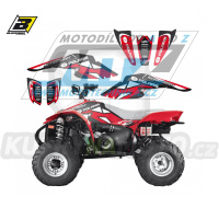 Polepy na čtyřkolku (sada polepů Dream) Polaris SCRAMBLER / 04-09 - typ polepů Dream2