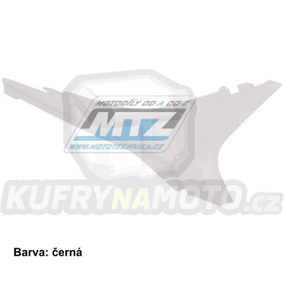 Kryty air-boxu KTM-SX/11+EXC - barva černá