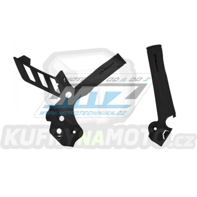 Kryty rámu - KTM SX+SXF+XC+XCF / 11-15 + 250SX / 11-16 + EXC+EXCF+XCW+XCFW / 12-16 - barva černá