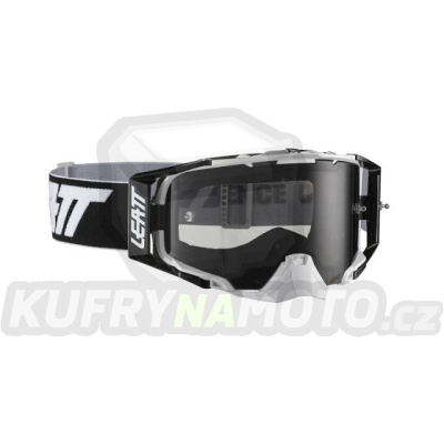 LEATT  brýle VELOCITY 6.5 GOGGLE black/WHITE SMOKE barva černá/bílá