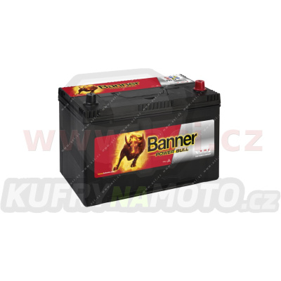 95Ah baterie, 740A, pravá BANNER Power Bull 303x173x203(225)