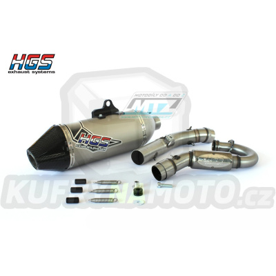 Výfuk kompletní (výfukový systém) HGS - Suzuki RMZ250 / 16-18