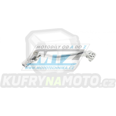 Řadička (řadicí páka) Kawasaki KXF250+KX250 / 09-24 + KX250X - stříbrná