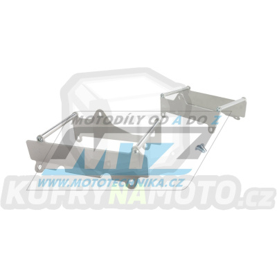 Kryty chladičů hliníkové Radiator Guard - Yamaha YZ125+YZ250 / 05-25