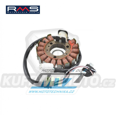 Stator generátoru zapalování se snímačem otáček pro skútry Malaguti + MBK + Yamaha + Benelli + Italjet