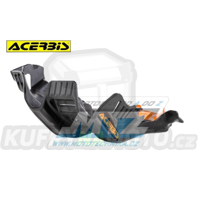 Kryt pod motor Acerbis Gas-Gas EX250 / 22-23 + EX300 / 21-23 + MC250 / 22-23 + Husqvarna TC250 / 19-22 + TX300 I / 20-22 + KTM 250SX+250XC TPI+300XC TPI / 19-22 - barva černá/oranžová