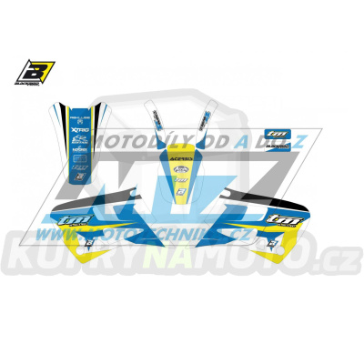 Polepy na motocykl (sada polepů Dream) TM EN 2takt+4takt / 99-03 + MX 2takt+4takt / 99-03 - typ polepů Dream4