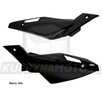 Bočnice Husqvarna TC250+TC450+TC510 + TE250+TE310+TE450+TE510 / 08-13 - barva bílá