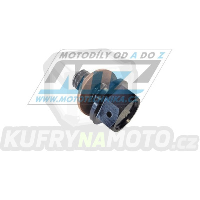 Šroub výpustný magnetický Scar M8x15 (závit 1,25) - Kawasaki KXF250 + KXF450 + KX250 + KX450