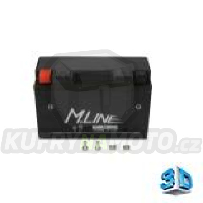 Baterie Moto Line YT7B-BS-511780- výprodej AKUMULATOR 6.5AH 12V 85A MOTO ZEL/LEWY+ (YT7B-BS)