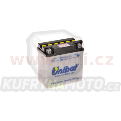 baterie 12V, YB7L-B2, 8Ah, 85A, konvenční 135x75x133 FULBAT (vč. balení elektrolytu)