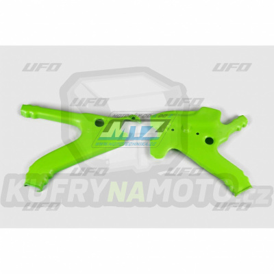 Kryty rámu Kawasaki KX125 / 90-91 + KX250 / 91 - barva zelená