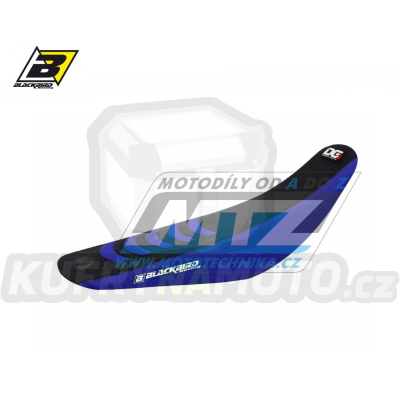 Potah sedla Yamaha YZ125+YZ250 / 22-25 - barva černo-modrá - typ potahu DG3