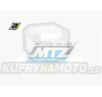 Polepy číslových tabulek (vystřižené) - Suzuki RMZ250 / 07-09 - barva bílá