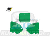 Polepy číslových tabulek (vystřižené) - Suzuki RM125+RM250 / 93 - barva zelená