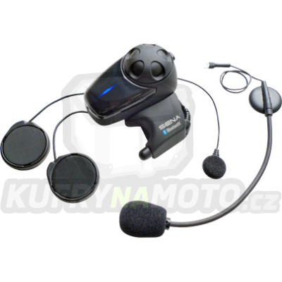 SENA interkom handsfree headset moto SMH10 BLUETOOTH 3.0 DO 900M s universálním setem mikrofonů ( 1 set )
