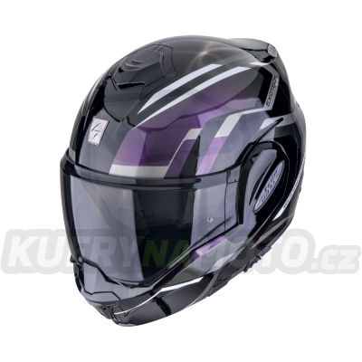 Moto přilba SCORPION EXO-TECH EVO FURIO černý chameleon