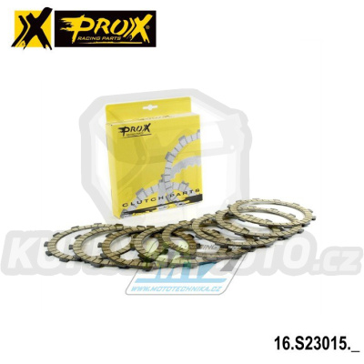 Lamely spojkové třecí (s obložením) Prox 16.S23015 - Yamaha YZ250 / 93-25 + YZ250X / 16-22 + WR250 / 94-97
