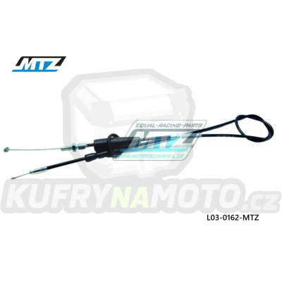 Lanko plynu Kawasaki KX250 / 84-91 + KX500 / 84-04