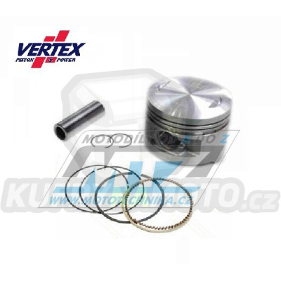 Pístní sada Yamaha TTR125 / 00-16 + XT125R+XT125X / 00-16 + YBR125 / 00-16 + Derbi 125 Senda + 125DRD + Rieju 125 Marathon+125SM PRO + Beta RR125+125 Alp+EVO125 + Fantic Caballero 125 + Sherco XY125+Scorpa+Rieju - pro vrtání 54,25mm (Vertex 23349025)