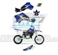 Polepy s potahem sedla (sada polepů a potah sedla Dream) - Yamaha YZ80 / 93-01 - typ polepů Dream4