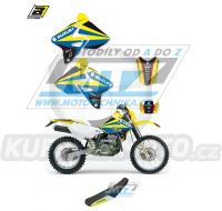 Polepy s potahem sedla (sada polepů a potah sedla Dream) - Suzuki DRZ400 / 00-23 - typ polepů Dream4