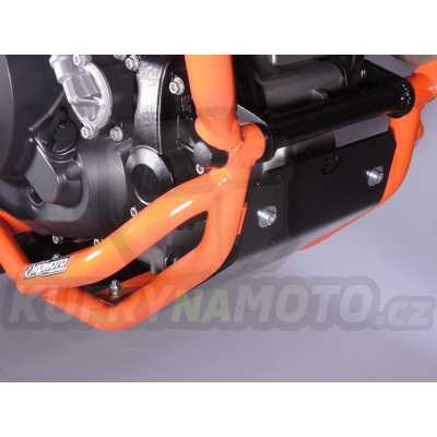 Padací rámy RD Moto CF123O KTM 690 Enduro R  2019-2021 oranžová - spodní
