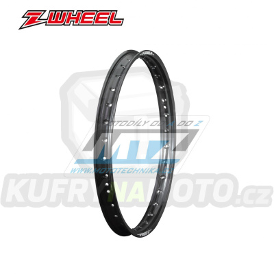 Ráfek motocyklový - rozměr 1,40x17&quot; 28H (předvrtaný / 28 otvorů) ZETA Z-WHEEL S30 - ZETA W02-51211 - černý - Honda+Yamaha+Kawasaki