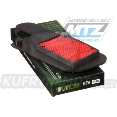 Filtr vzduchový HFA1118 (HifloFiltro) - Honda FES125 + FES125 S-Wing + FES150 Pantheon + FES150 S-Wing