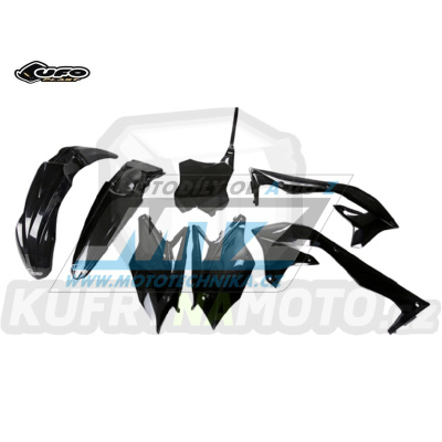 Sada plastů Kawasaki KXF450 / 16-17 - barva černá