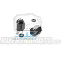 Čepičky ventilku NUT - barva černá