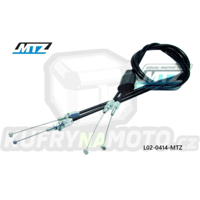 Lanko plynu Honda CRF250R / 04-09 + CRF450R / 02-08 + CRF450X / 05-16