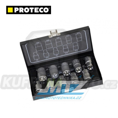 Sada hlavic Gola 1/2&quot; TRX nástrčné - Proteco