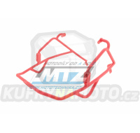 Padací rám Dual Sport Crash Bar - KTM 950 Adventure / 02-06 + 990 Adventure / 06-12 - barva červená
