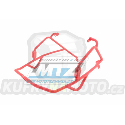 Padací rám Dual Sport Crash Bar - KTM 950 Adventure / 02-06 + 990 Adventure / 06-12 - barva červená