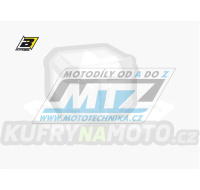 Polepy číslových tabulek (vystřižené) - Husqvarna CR125 / 09-13 - barva bílá