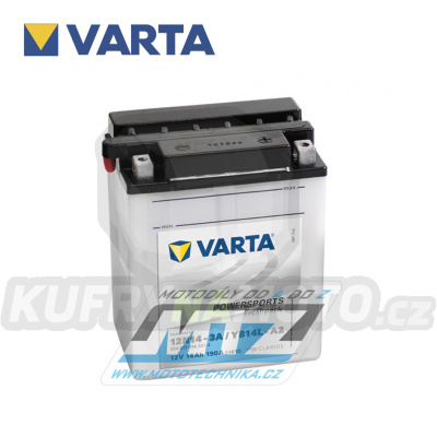 Baterie (akumulátor motocyklový) Varta Powersports Freshpack YB14L-A2 (12V-14Ah)