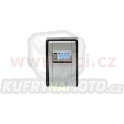 univerzální schránka na klíče se 4 místným kódem KeyGarage LED (rozměry 80 x 45 x 120 mm), ABUS