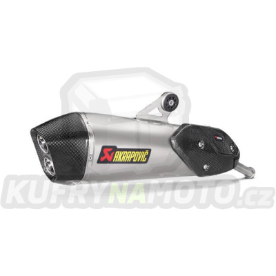 homologovaná výfuková koncovka, řada Slip-On Line (Titanium), Akrapovič