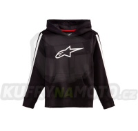 mikina KIDS RACEY HOODIE, ALPINESTARS, dětská (černá/červená)