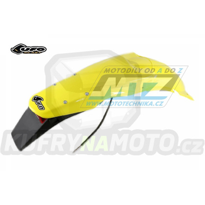 Blatník zadní včetně světla Suzuki RM125+RM250 / 01-23 - barva žlutá