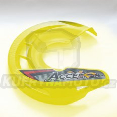 ACCEL kryt plastový chránič kotouče brzdové (do adaptéru FDCM nebo chránič kompletní FDG) barva žlutá