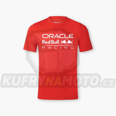 Triko RED BULL ORACLE CORE MONO červené TU3308