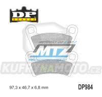 Destičky brzdové DP984 - DP BRAKES směs Premium Sinter OEM